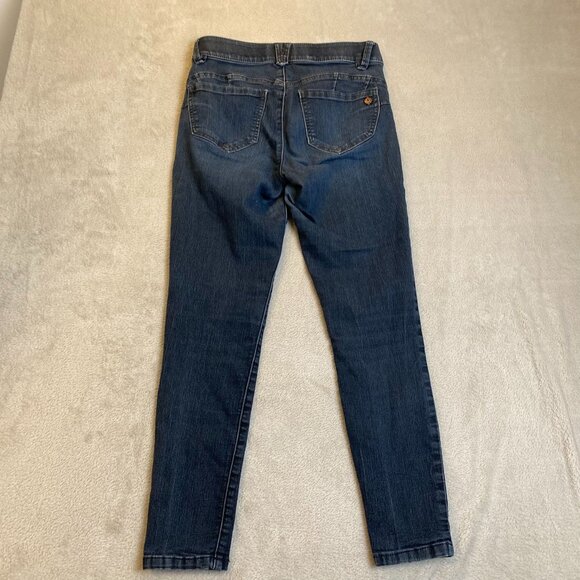 Democracy Women's Jeans Size 2P "Ab" Solution Skinny Dark Wash Denim - Picture 12 of 12